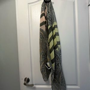 *3 for $15* Paisley and Striped scarf